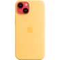 Чохол до мобільного телефона Apple iPhone 14 Plus Silicone Case with MagSafe - Sunglow,Model A2911 (MPTD3ZE/A) - зменшене зображення 5
