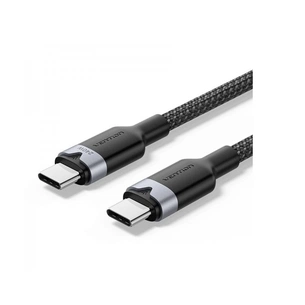 Кабель Vention USB Type-C - USB Type-C (M/M), 240W, 5A, 2 м, Black (TRIBH) зображення 1