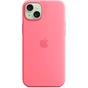 Чохол до мобільного телефона Apple iPhone 15 Plus Silicone Case with MagSafe - Pink, Model A3124 (MWNE3ZM/A) - уменьшенное изображение 4