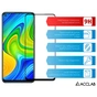 Стекло защитное ACCLAB Full Glue Xiaomi Redmi Note 9 Black (1283126508783) - уменьшенное изображение 3