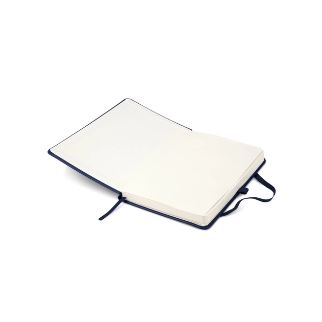 Книга записна Axent Partner Lux , 125x195 мм, 96 аркушів, клітинка, тверда обкладинка, синя (8202-02-A) - зображення 6