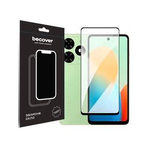 Скло захисне BeCover Tecno Spark Go 2024 (BG6) Black (710484) зображення 1