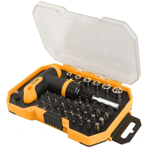 Набір біт Tolsen з Т-рукояткою 41 предмет (20036) зображення 1