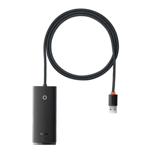Концентратор Baseus USB 3.0 4xUSB 2.0m black (WKQX030201) зображення 1