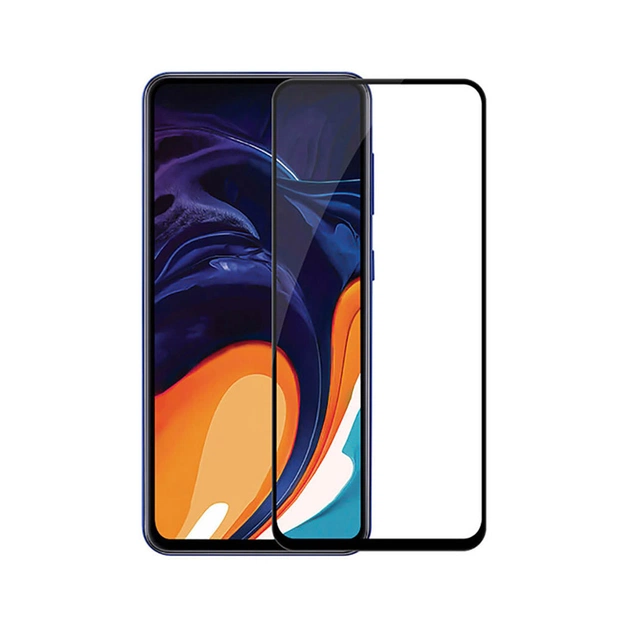 Стекло защитное PowerPlant Full screen Samsung Galaxy A80, Black (GL607082) - изображение 1