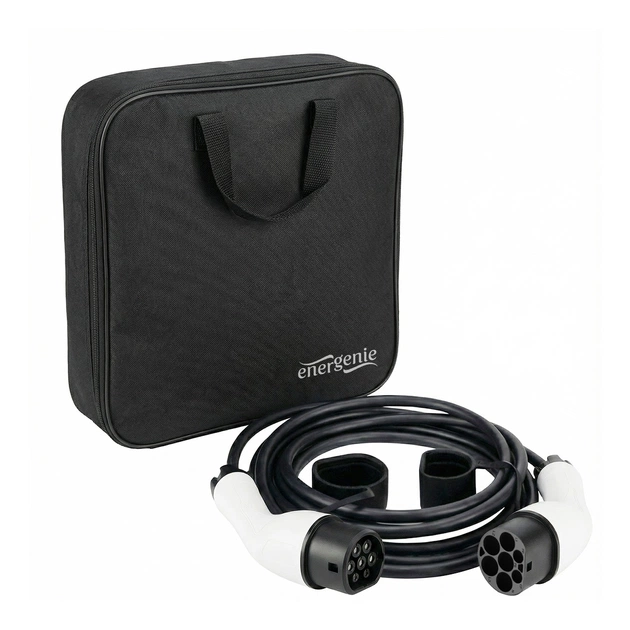 Кабель EnerGenie для заряджання електромобіля Type 2,3х32А (22КВт), 3-фазний (EV-T2MF-22KW-4M) - picture 4