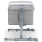 Ліжечко Kinderkraft приставная кроватка-люлька Neste Up Grey Light Melange (5902533915279) - зменшене зображення 4