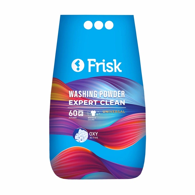 Пральний порошок Frisk Expert Clean Universal 5 кг (4820197121045) - зображення 1
