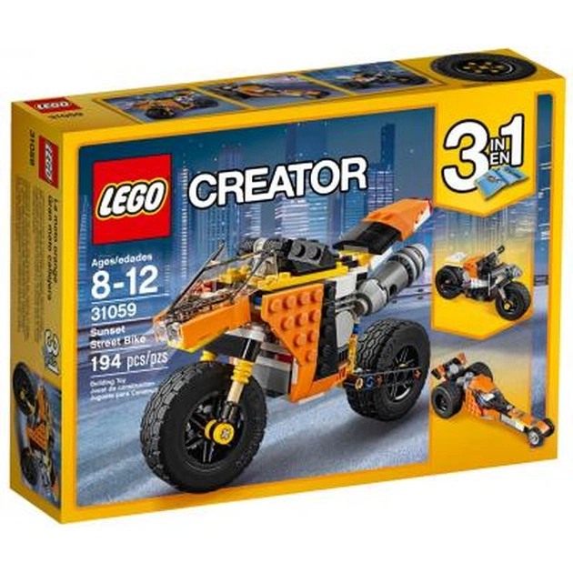 Конструктор LEGO Creator Помаранчевий мотоцикл (31059) - изображение 1