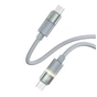 Дата кабель USB-C to USB-C 1.0m 3A 60W warm light gray ColorWay (CW-CBPDCC092-GR) - уменьшенное изображение 3