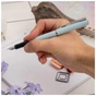 Ручка пір'яна Waterman ALLURE Pastel Blue CT  FP F (13 315) - уменьшенное изображение 4
