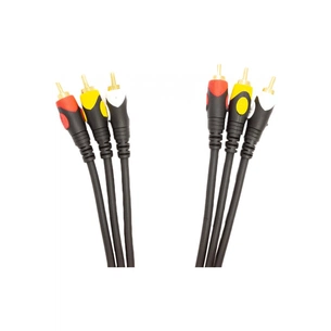 Кабель мультимедійний 3xRCA M to 3xRCA M 1.5m PowerPlant (CA911714) зображення 1