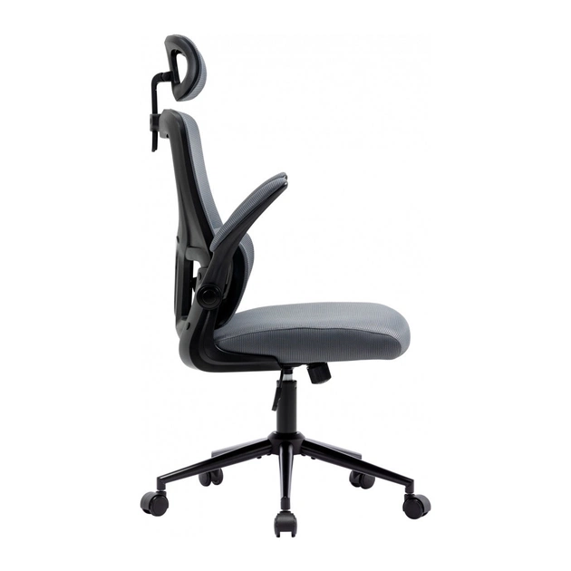 Офісне крісло GT Racer X-5728 Black/Gray - зображення 5