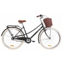 Велосипед Дорожник 28" COMFORT FEMALE PH рама-19,5" St 2020 чорний, багажник + кошик (OPS-D-28-166) - зменшене зображення 1