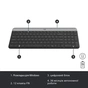Комплект Logitech MK470 Slim Wireless UA Graphite (920-009204) - зменшене зображення 6