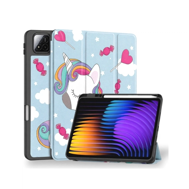 Чехол для планшета BeCover Flexible TPU Mate Xiaomi Pad 8 / 8 Pro 11.2" Unicorn (715631) - изображение 1