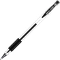 Ручка гелева Baoke 0.5 мм, з грипом, чорна, 12 шт (PC880D/F-black) - зменшене зображення 1