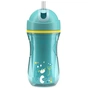 Поїльник-непроливайка Chicco Sport Cup 266 мл. від 14 місяців (бірюзова) (06991.25) - зменшене зображення 1