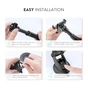 Універсальний автотримач Ugreen LP200 Gravity Phone Holder with Suction Cup Black (60990B) - зменшене зображення 3