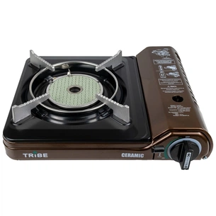 Портативна газова плитка Tribe Ceramic Brown (T-HD-0004-brown) зображення 1