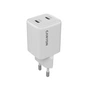 Зарядний пристрій Canyon CU35CC GaN 35W 2xPD EU White (CNS-CUW35CC) - зменшене зображення 1