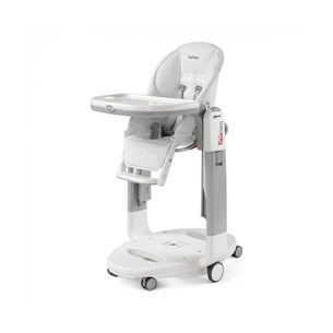 Стілець для годування Peg-Perego Tatamia Follow Me Ice, білий (IH02000001BL00) зображення 1