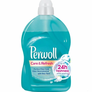 Гель для прання Perwoll Догляд та освіжаючий ефект 2.7 л (9000101335361) зображення 1