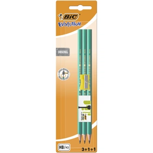 Олівець графітний Bic Ecolution НВ, 5 шт в блістері (bc9420811) изображение 1