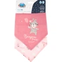 Слинявчик Canpol babies Bonjour Paris 2 шт Рожевий (26/900_pin) - зменшене зображення 1