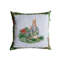 Наволочка Прованс гобеленова декоративна Заєць з морквою Галявина 45х45 см (034242) - зменшене зображення 1