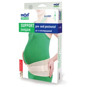 Бандаж MedTextile Бандаж до- та післяпологовий, розмір S, люксшт (4820137293450) зображення 1