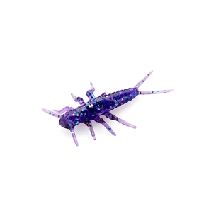 Силікон рибальський FishUP Stonefly 0.75" 060 - Dark Violet/Peacock&Silver (12шт/уп) (1864.04.98) зображення 1