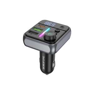 FM модулятор BOROFONE BC50, Black, Box изображение 1