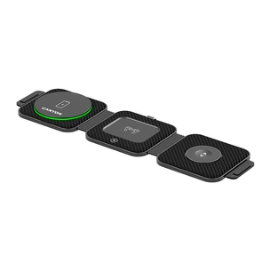 Зарядний пристрій Canyon WS-305 Foldable 3in1 Wireless charger (CNS-WCS305B) зображення 1