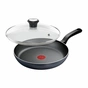 Сковорода Tefal So'' Light 28 см, алюміній, бакеліт, скло, чорний (H0560642_SET) - зменшене зображення 1