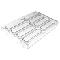 Форма для шоколаду Silikomart Kit Bar Magma 120x25 h10 мм, 116,5x23 h15, 29 мл x 8 (CH028 - KIT BAR MAGMA) - зменшене зображення 4