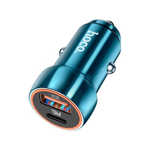 Зарядний пристрій HOCO Z46A USB-A/Type-C Sapphire Blue (6931474770349) зображення 1