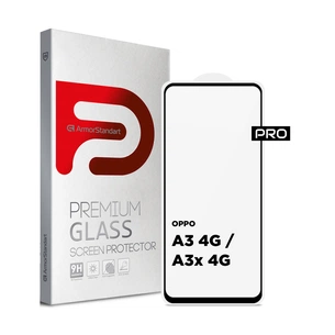 Скло захисне Armorstandart Pro OPPO A3 4G / A3x 4G Black (ARM80892) зображення 1