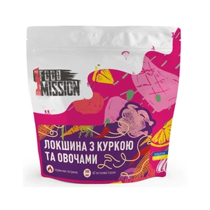 Їжа швидкого приготування Food Mission Локшина з куркою та овочами 65 г (fm.30580) изображение 1