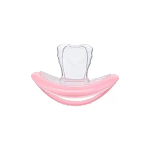 Пустушка Curaprox + контейнер для зберігання 7-18 міс. рожева (Babysoother pink size 1) зображення 1