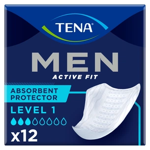 Урологічні прокладки Tena for Men Level 1 12 шт. (7322540426335) зображення 1