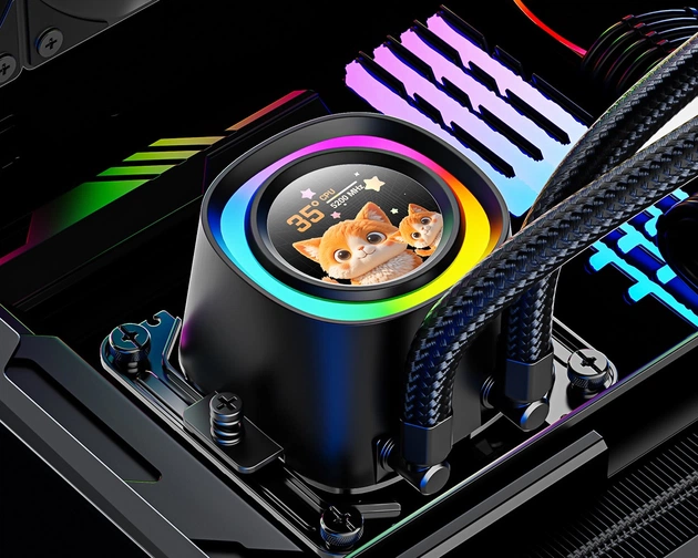 Система водяного охолодження ID-Cooling FX240 LCD - picture 10