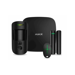 Комплект охоронної сигналізації Ajax StarterKit Cam HDR black зображення 1