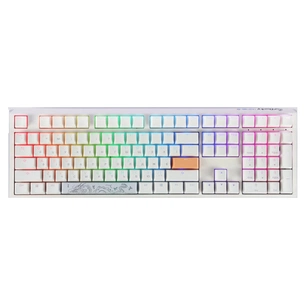 Клавіатура Ducky One 3 Cherry MX Speed Silver RGB UA USB White (DKON2108ST-PUAPXPWWWSC1) зображення 1