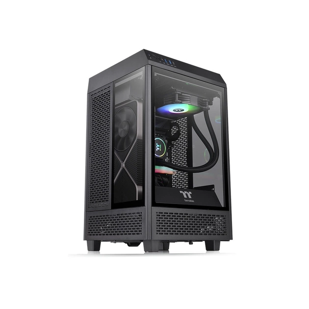 Корпус ThermalTake The Tower 100 Black Window (CA-1R3-00S1WN-00) - изображение 1