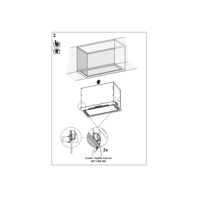 Витяжка кухонна Franke Box Flush EVO FBFE BK MATT A70 (305.0665.365) - picture 12
