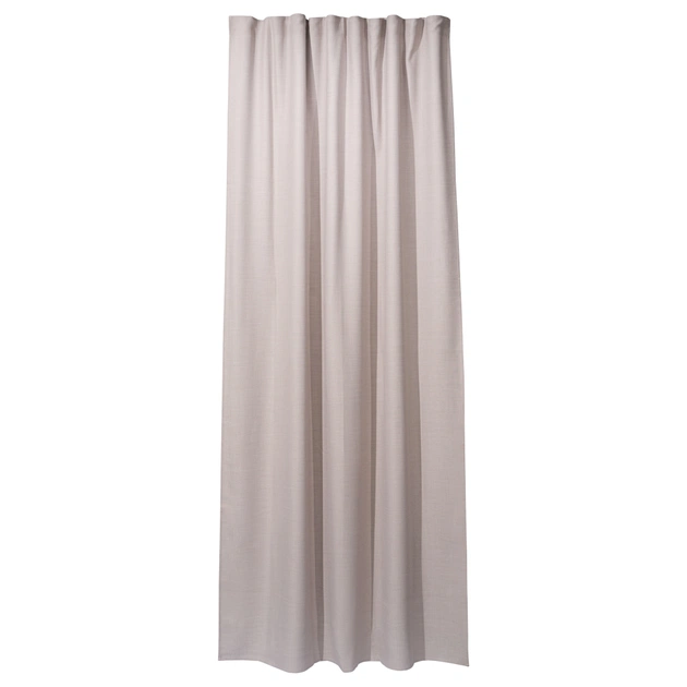 Штора Ardesto рогожка 100% поліестер, 150х270 см сірий світлий (ART1020LG) - picture 1