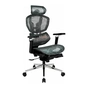 Крісло ігрове GT Racer X-7002 Black/Black/Green (X-7002 Black/Black/Green (Massage)) - зменшене зображення 2
