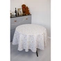 Скатертина Прованс Шапочки на бежевому Dх136 см (036814) - зменшене зображення 4