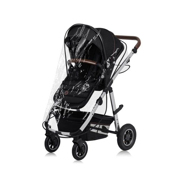 Коляска Lionelo 3 в 1 Amber 3 Black Silver (LO-AMBER BLACK SILVER (3in1)) - picture 4